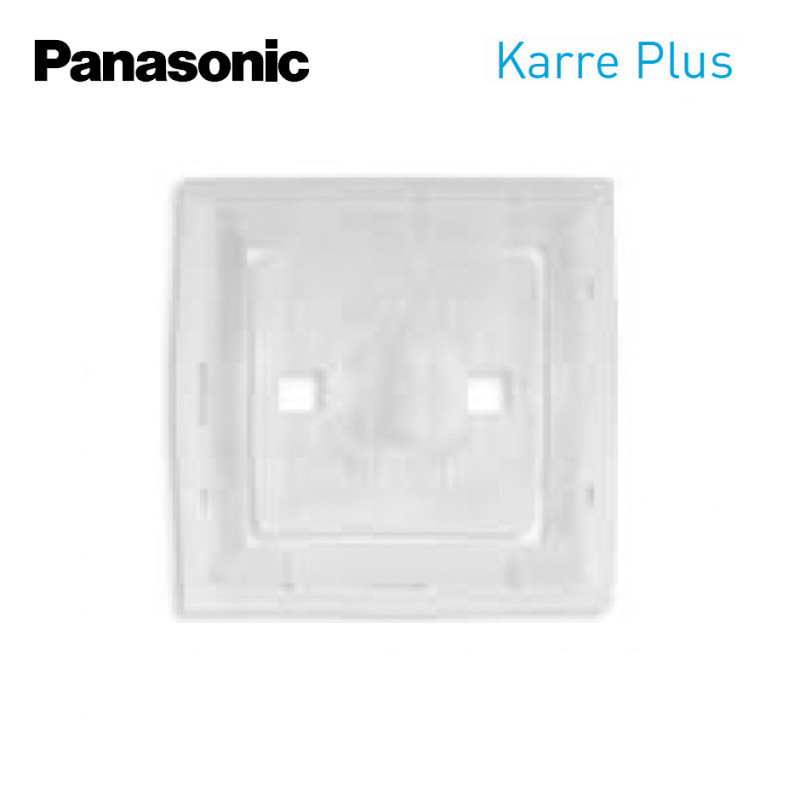Membrana IP44 para mecanismo con teclas dobles Panasonic Karre Plus WKTC07134NC