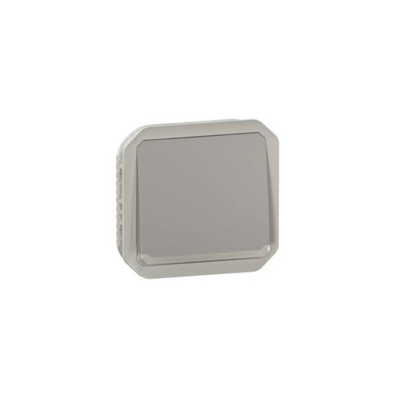 Conmutador IP 55 16A 250V color gris Legrand Plexo