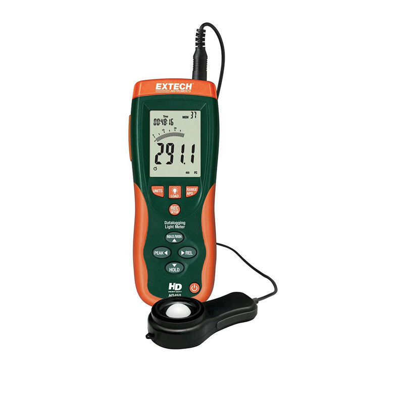 Luxómetro digital data logger Extech Ref.: HD450