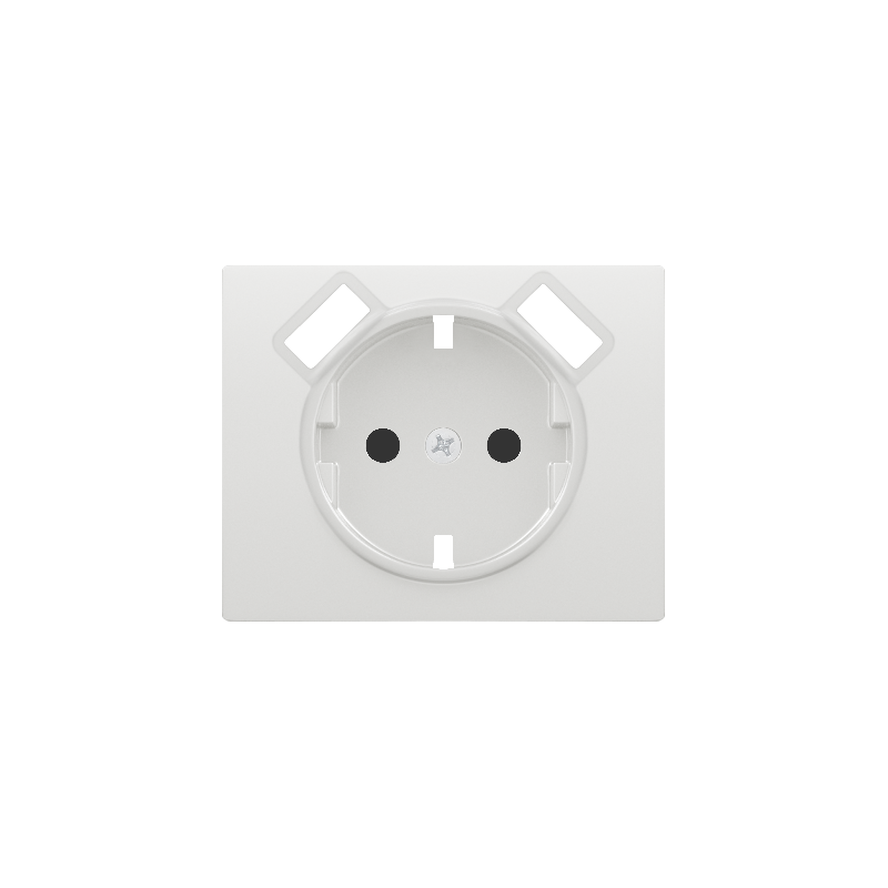 Tapa base de enchufe schuko con USB doble BJC Iris y Iris Plus 18724-USB