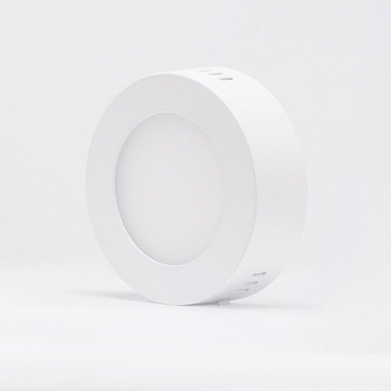 Downlight LED de superficie redondo 9W color blanco Threeline