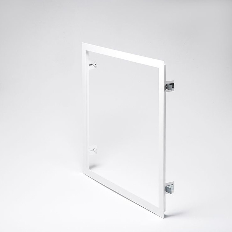 Accesorio de empotrar con marco para panel 60x60 Threeline