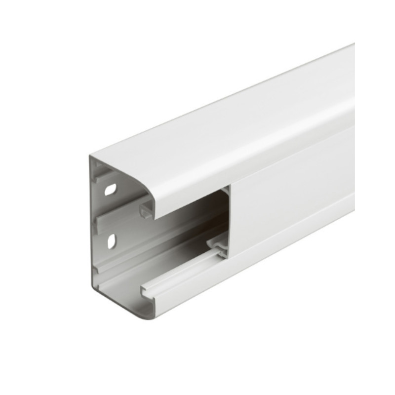 Canal DLP de clipaje directo 50x80 1 tapa 45mm 2 metros Blanco Legrand 075601