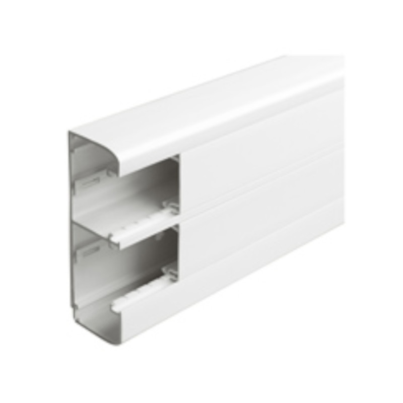 Canal DLP de clipaje directo 50x145 2 tapa 45mm 2 metros Blanco 075604