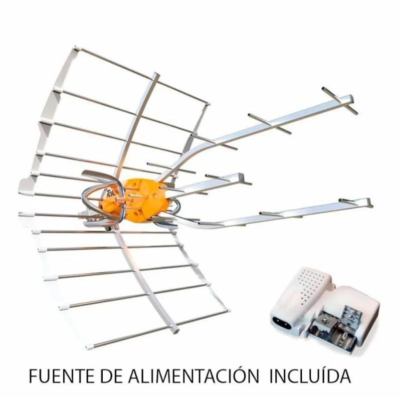 Antena Ellipse UHF de Televés con fuente de alimentación 148922