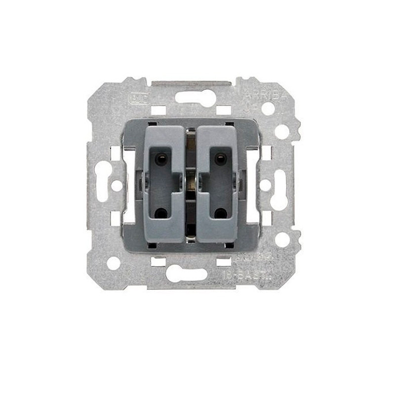 Doble interruptor BJC Ref.: 18509 (Compatible con las series Bjc Iris, Iris Plus, Mega, Siemens Delta line ,Miro y Style